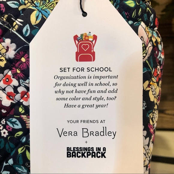 SALE! Vera Bradley Itsy Ditsy Essential Backpack - Picture 4 of 14